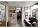 An entrance to a hallway that goes into a room with a walk-in closet at 2826 Ne 7Th St, Ocala, FL 34470