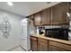 Bright kitchen corner with appliances and wood cabinets at 2826 Ne 7Th St, Ocala, FL 34470