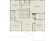 Detailed second floor plan showing the layout of the home, including bedrooms, bathrooms, and laundry at 4120 Winding Pines Dr, Apopka, FL 32712