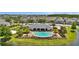 Great view of the community pool and lakeside location at 6462 S Goldenrod Rd # 31B, Orlando, FL 32822