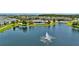 Stunning community with lake view, fountain, clubhouse and pool at 6462 S Goldenrod Rd # 31B, Orlando, FL 32822