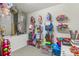 A well-organized storage room with bags and gifts, maximizing space and functionality for a clutter-free home at 827 Timber Isle Dr, Orlando, FL 32828