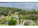 Aerial view of the lakefront community, highlighting lake access and community boat dock at 11648 Grand Bay Blvd, Clermont, FL 34711