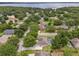 Aerial view of homes with swimming pools in a leafy suburb at 11648 Grand Bay Blvd, Clermont, FL 34711
