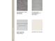 Selection of materials, carpet, tile, shaker cabinets and quartz pebble countertop at 2208 Portrait St, Kissimmee, FL 34758