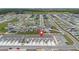 This aerial view highlights the location of the property within a residential community at 2716 Pierr St, Davenport, FL 33837