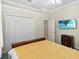 Bedroom with fan and closet at 2746 Windsorgate Ln, Orlando, FL 32828