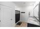 Bright bathroom with a double granite sink, shower and decorative towels at 296 Inman Blvd, Winter Haven, FL 33881