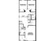 Detailed upper-level floorplan showcasing bedroom layouts, bathroom, and loft space for a two-story home at 4244 Campsite Loop, Orlando, FL 32824