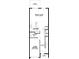 Detailed floor plan showcasing the layout of the first floor, including the kitchen, great room, garage, and patio at 4248 Campsite Loop, Orlando, FL 32824