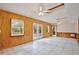Bonus room with a tile floor, French doors and natural light from the windows at 4802 Anton Ave, Apopka, FL 32712