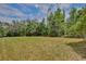 Picturesque lot with lush trees and a wooden fence, creating a peaceful and private setting for a future residence at 4802 Anton Ave, Apopka, FL 32712