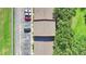 Overhead aerial view showing parking and well-maintained roofs and landscaping at 4952 Tangerine Ave # 4952, Winter Park, FL 32792