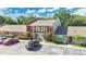 Townhomes feature colorful exteriors, landscaping and convenient parking areas at 4952 Tangerine Ave # 4952, Winter Park, FL 32792