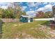 Backyard shed with window and door at 540 Diane Cir, Casselberry, FL 32707
