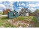 Backyard shed features a window and door at 540 Diane Cir, Casselberry, FL 32707