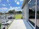 Spacious balcony with a view of the community and green spaces at 936 Birmingham Ct # 200, Lake Mary, FL 32746