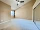 Bright bedroom featuring neutral walls, carpet, a ceiling fan, a large closet, and a window at 936 Birmingham Ct # 200, Lake Mary, FL 32746