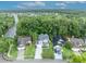 Enjoy the aerial view of the neighborhood with lush greenery and well-maintained homes at 1576 Crosswind Cir, Orlando, FL 32825