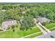 Beautiful aerial view of the property showing the house and surrounding lush landscaping at 1745 Seneca Blvd, Winter Springs, FL 32708