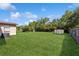 Large backyard with plenty of room to enjoy at 2822 Fulford St, Deltona, FL 32738