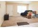 Inviting living room with neutral carpet, a bright window, and space for personalization at 2822 Fulford St, Deltona, FL 32738