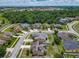Aerial view of property, showcasing its desirable neighborhood location and treelined streets at 2860 Orange Haven Way, Kissimmee, FL 34746