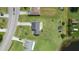 Bird's-eye view of the property highlighting the large lot size, landscape, and home layout at 3600 Fountainbleu Blvd, Kissimmee, FL 34746