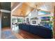 Bright living room with wood floors and high ceilings at 4055 State Road 11, Deland, FL 32724