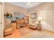Comfortable office featuring a ceiling fan, plush seating, and desk at 5241 Vista Club Run, Sanford, FL 32771