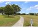 A scenic view of the golf course and paths at 9846 Sw 106Th Ct Ocala, F, Ocala, FL 34481