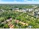 The aerial view displays residences amidst mature trees, close to both retail centers and roads at 109 Crown Oaks Way # 109, Longwood, FL 32779