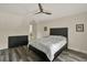 Bedroom features modern ceiling fan and spacious layout at 109 Crown Oaks Way # 109, Longwood, FL 32779