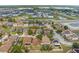Aerial view of a neighborhood with well-kept homes and landscaping at 126 San Carlo Rd, Davenport, FL 33896