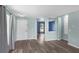 Bright living space showcasing modern wood flooring, soothing wall colors and an open-concept design at 126 San Carlo Rd, Davenport, FL 33896