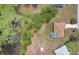 Birds eye aerial view of property with nearby lake at 2772 Pelham Cir, Deltona, FL 32738