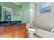 Bathroom featuring vanity with sink and tub with shower at 2828 Northampton Ave, Orlando, FL 32828