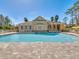 Community pool with adjacent covered picnic area for residents and guests at 2828 Northampton Ave, Orlando, FL 32828