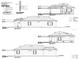 Architectural drawing of home exterior elevations with dimensions and material specifications included at 3325 W Washington St, Orlando, FL 32805