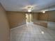 This bedroom features tile floors, ceiling fan, and a mirror accent wall at 510 Cranes Way # 302, Altamonte Springs, FL 32701