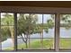 Large window with water views at 510 Cranes Way # 302, Altamonte Springs, FL 32701