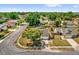 Beautiful aerial view of a home with a well-maintained yard in a quiet neighborhood at 5575 Garden Grove Cir, Winter Park, FL 32792