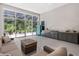 Bright living room with a sofa set and an oversized sliding glass door at 8080 Peaceful Cir, Sanford, FL 32771