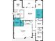 Layout of this 4 bedroom 3 bath home with 3-car garage, owner's suite and walk-in closets at 2639 Ginseng Ivy St, Apopka, FL 32703