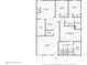 Floor 1 showing a living room, kitchen, primary bedroom suite, additional bedrooms, and a dining room at 287 Hilltop Dr, Longwood, FL 32750