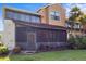 Exterior screened in patio with access to the yard and home, offering a relaxing outdoor space at 2926 Claremont Ct # Ge, Orlando, FL 32822