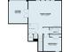 Upstairs floor plan featuring a bonus room, wet bar, covered balcony, bedroom, and bathroom at 3126 Wolf Lake Ave, Apopka, FL 32712