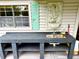 Outdoor kitchen featuring modern counter and sink, perfect for entertaining in a pleasant backyard at 3443 S Mellonville Ave, Sanford, FL 32773