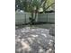 Backyard area with a fenced perimeter and landscaped accents at 460 Sand Lime Rd, Winter Garden, FL 34787