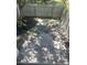 Aerial view of backyard area with privacy fence and stone accents at 460 Sand Lime Rd, Winter Garden, FL 34787